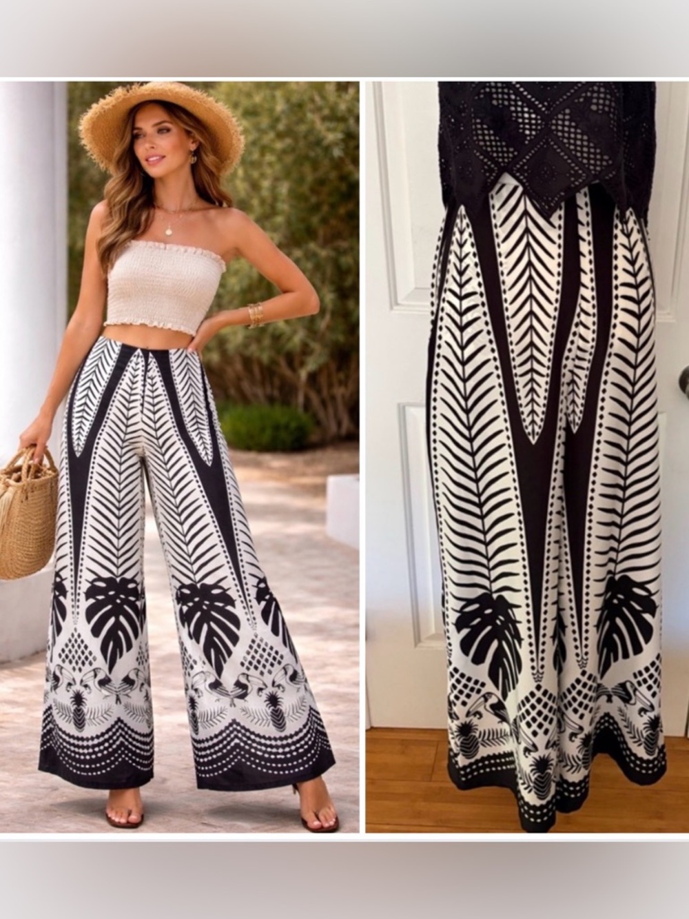 Bohemian Chic Palazzo Pants